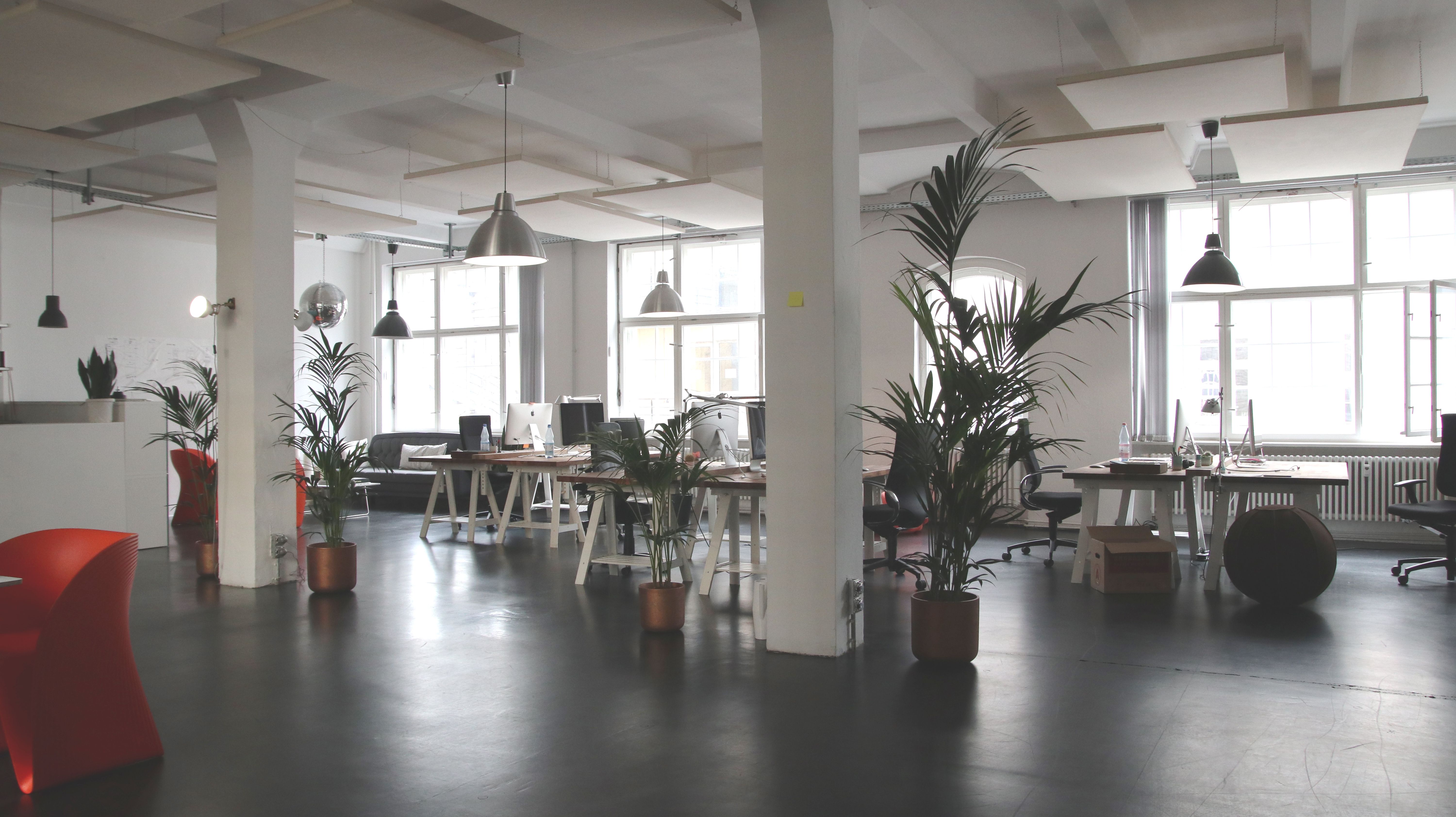 Office workspace cleaning